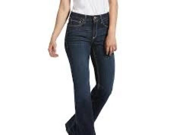 Ariat Denim - ARIAT Women's Ariat Rascal Slim Trouser Ella Wide Leg Jean Size 28 *EUC